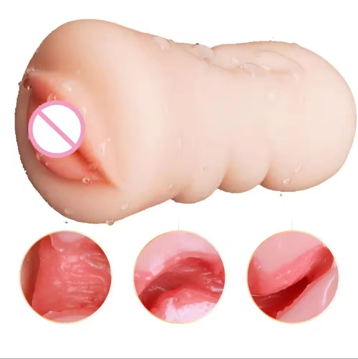 Masturbation Cup Vagina Anal Mouth And Pussy Man Male pussy Sex Toys Vaginal Silicone Rubber For Artificial Vulva