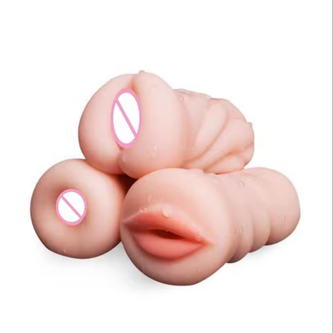 Masturbation Cup Vagina Anal Mouth And Pussy Man Male pussy Sex Toys Vaginal Silicone Rubber For Artificial Vulva
