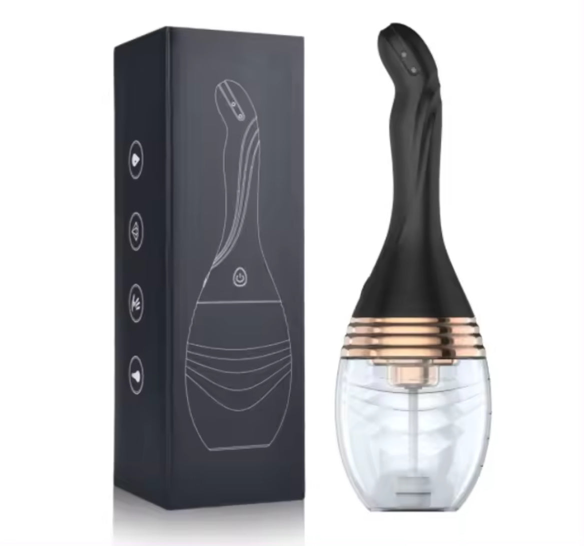 Automatic Electric Enema Bulb with 3 Speeds for men and women with remote control