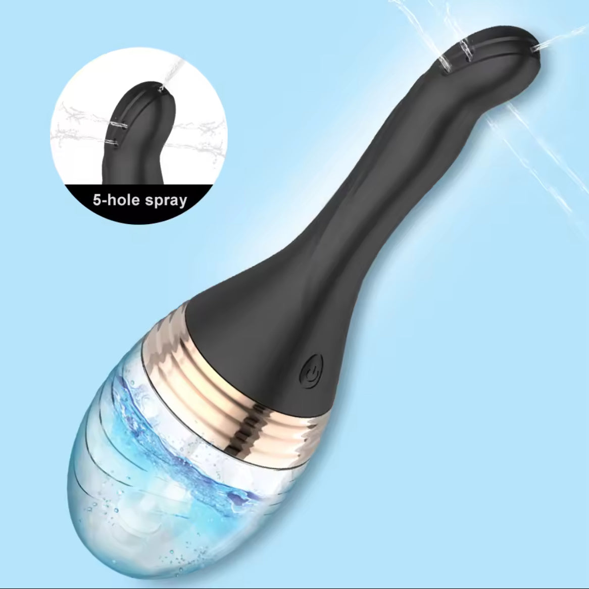 Automatic Electric Enema Bulb with 3 Speeds for men and women with remote control