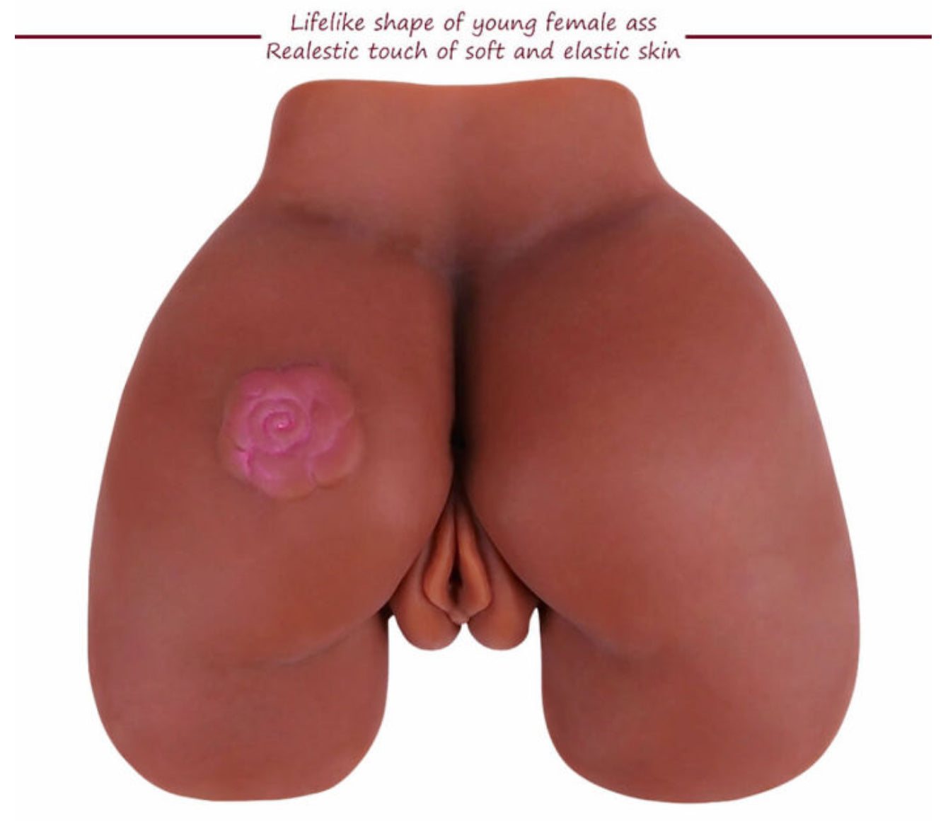 Dark Skin Male Masturbator Realistic Big Butt